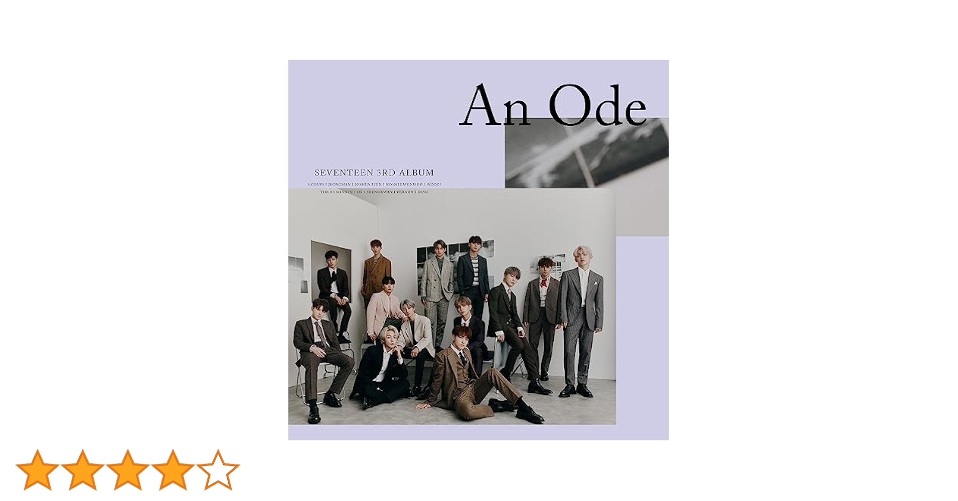 SEVENTEEN セブチ An Ode Amazon.co.jp: An Odeランダムバジョーン（輸入盤）: ミュージック